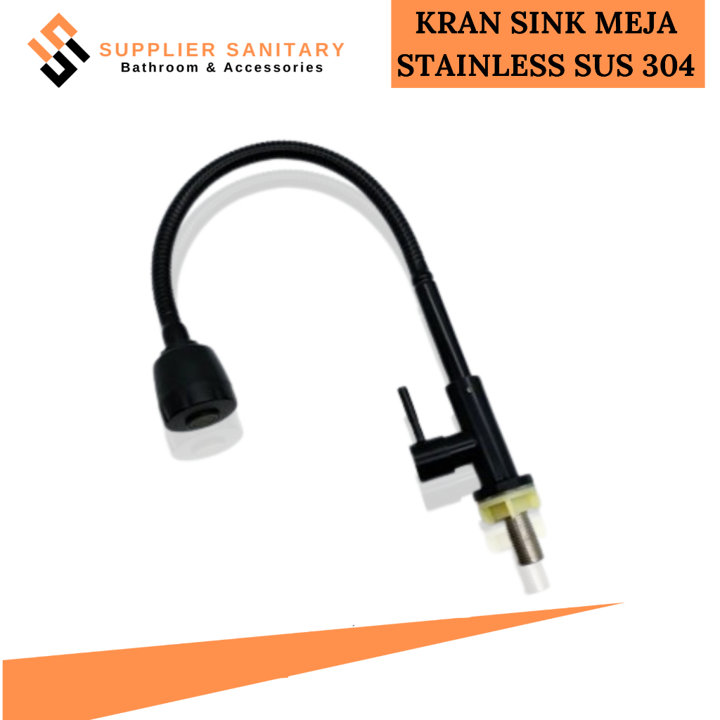 KRAN CUCI PIRING TANAM STENLIES SUS 304/KRAN WASTAFEL/KRAN AIR