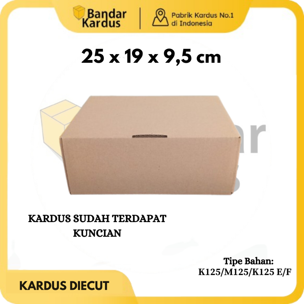 

Box Diecut Polos Kardus Karton Coklat | Box Packing Barang | Kardus Hampers Tebal Ukuran 20x19x9,5
