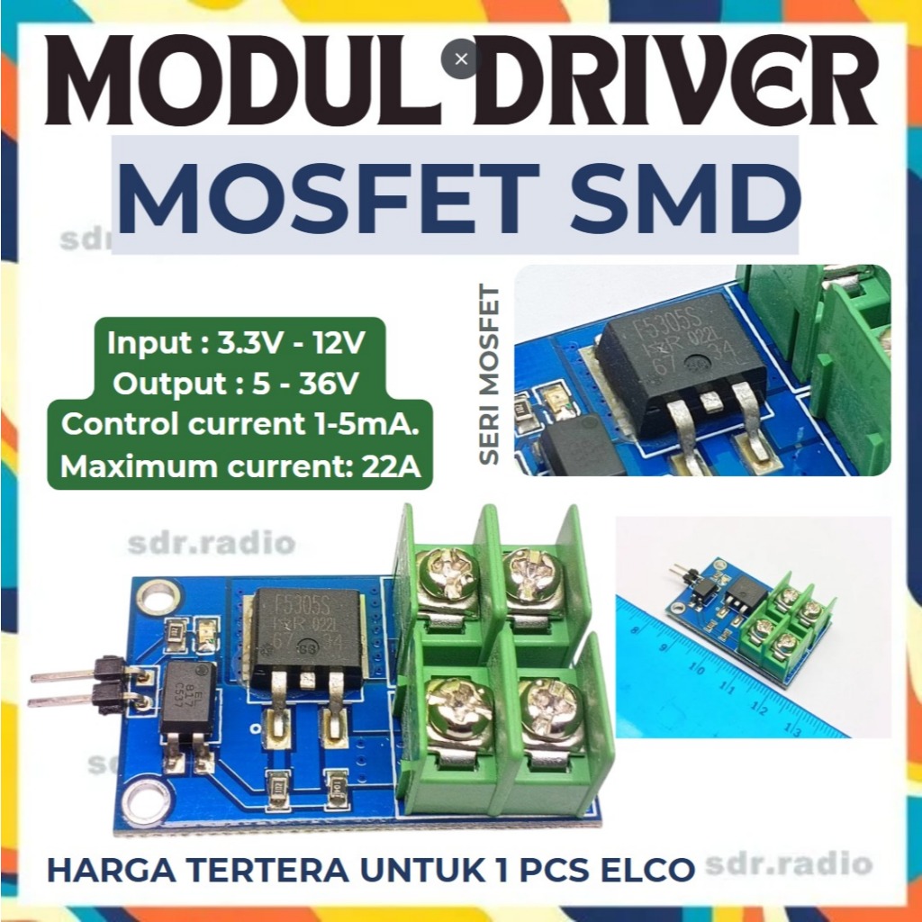 Modul Mosfet driver SMD MOSFET MOS FET modul driver
