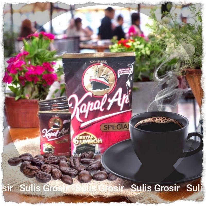 

Kopi Kapal Api Special Merah 60gr dan Kapal Api Mini 6gr Renceng
