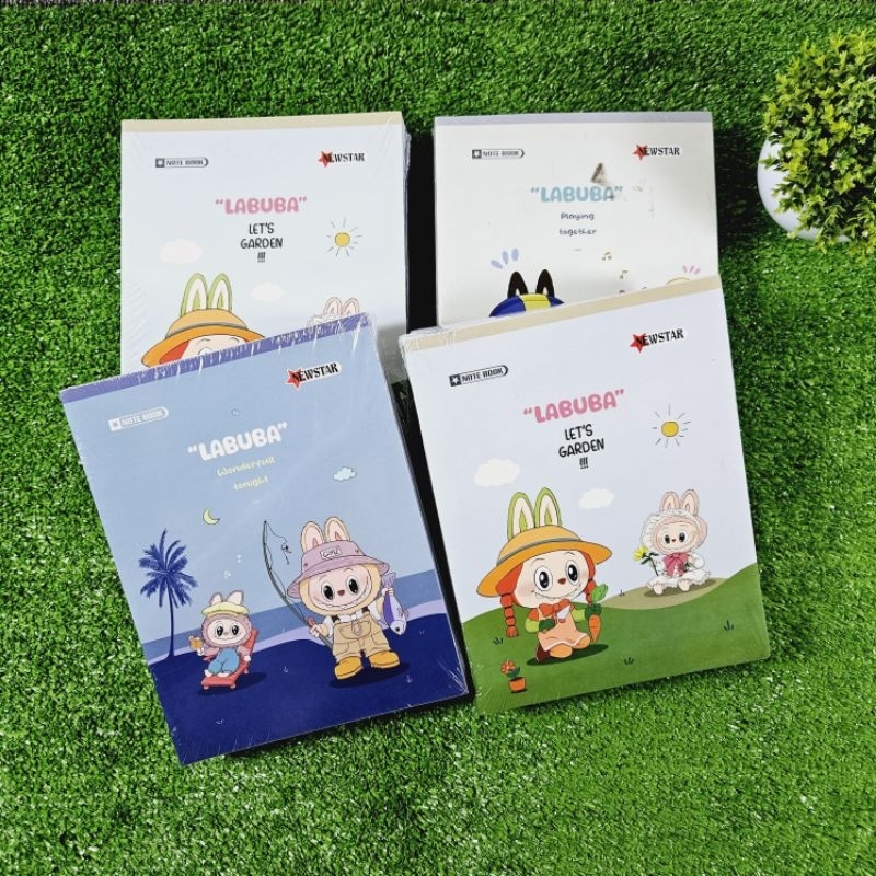

Buku tulis 38 lembar 10 buku newstar labubu ukuran buku kwarto