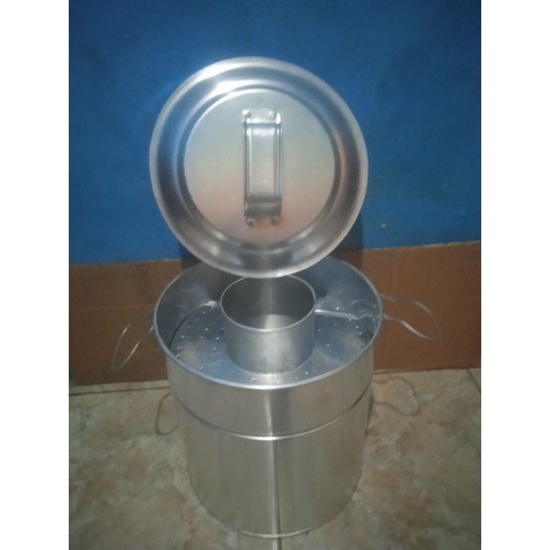Dandang bakso alumunium tebal ukuran 32x35
