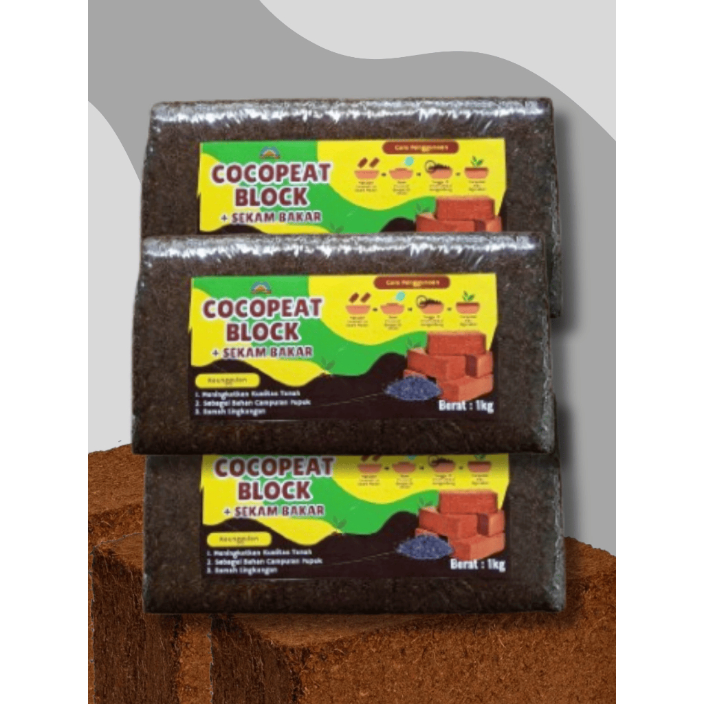 DIJAMIN ASLI  Cocopeat Alas Hamster, Cocopeat Block