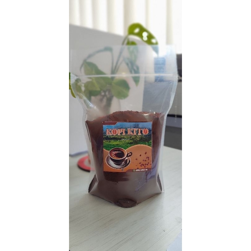 

KOPI KITO, Kopi bubuk Robusta asli dari Pagar Alam Sumatera Selatan, 1 KG