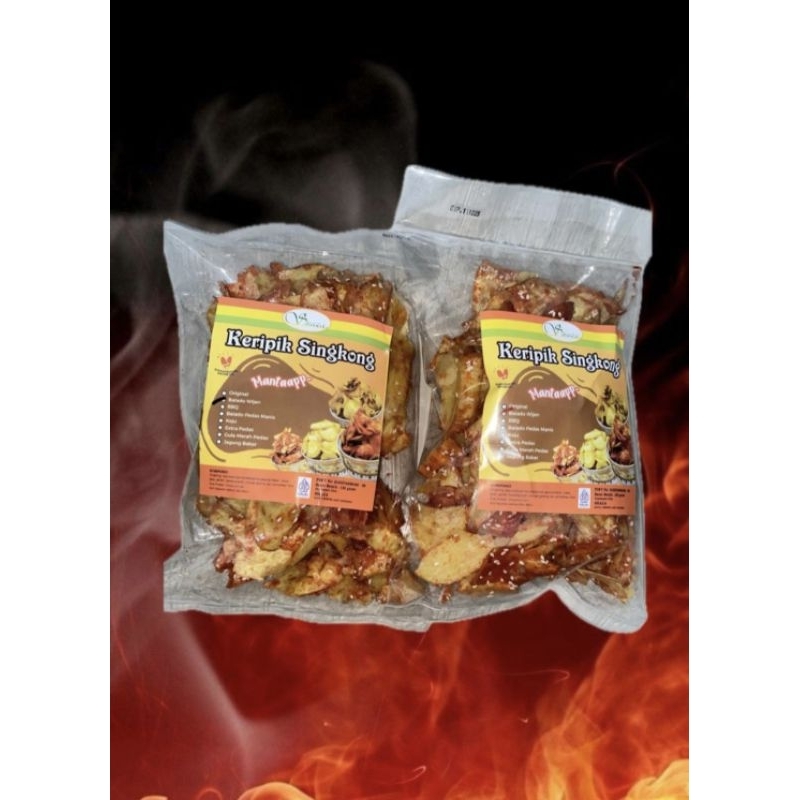 

Keripik singkong balado wijen