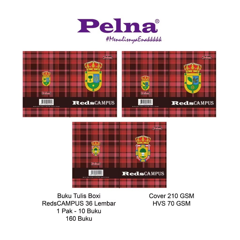 

Harga 1 Pack Buku Tulis Panjang Campus Boxy Pelna Merk Reds