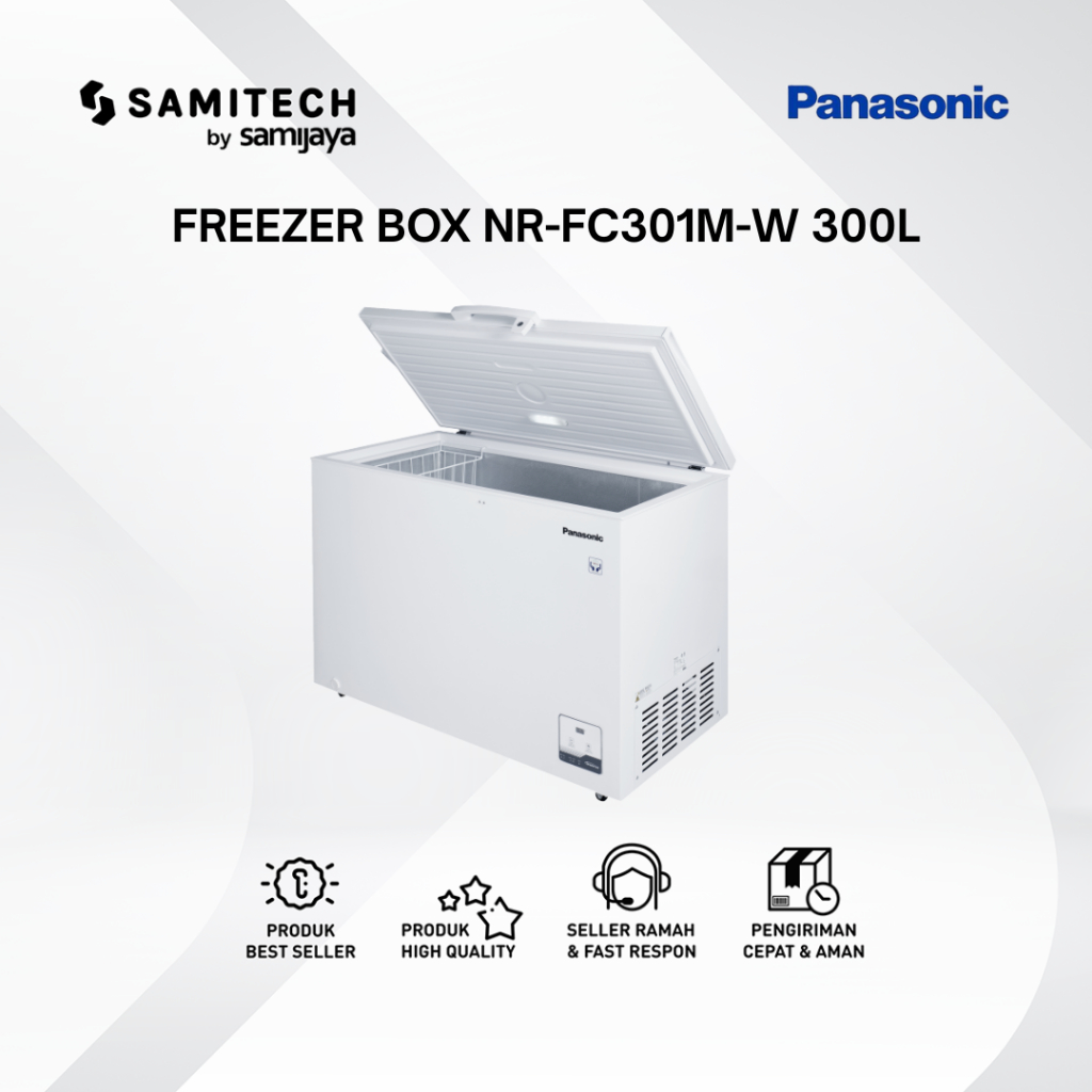 FREEZER BOX PANASONIC NR-FC301M-W FC301M 300L