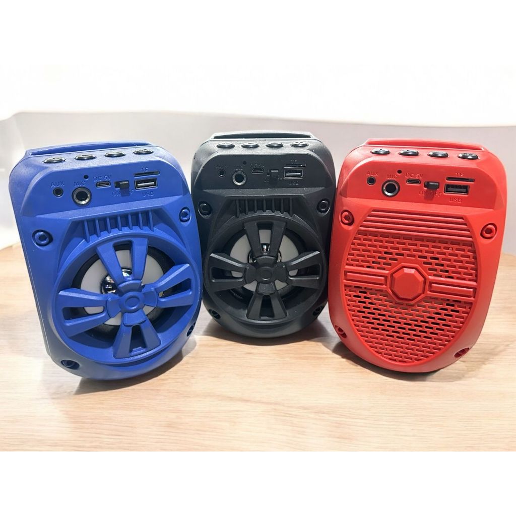 MUSIK BOK BLUETOOTH SUPORT MIC MURAH MP3 OLAYER PORTABLE BLUETOOTH 4" 4INCH MUSIK BOX MURAH CODE 04