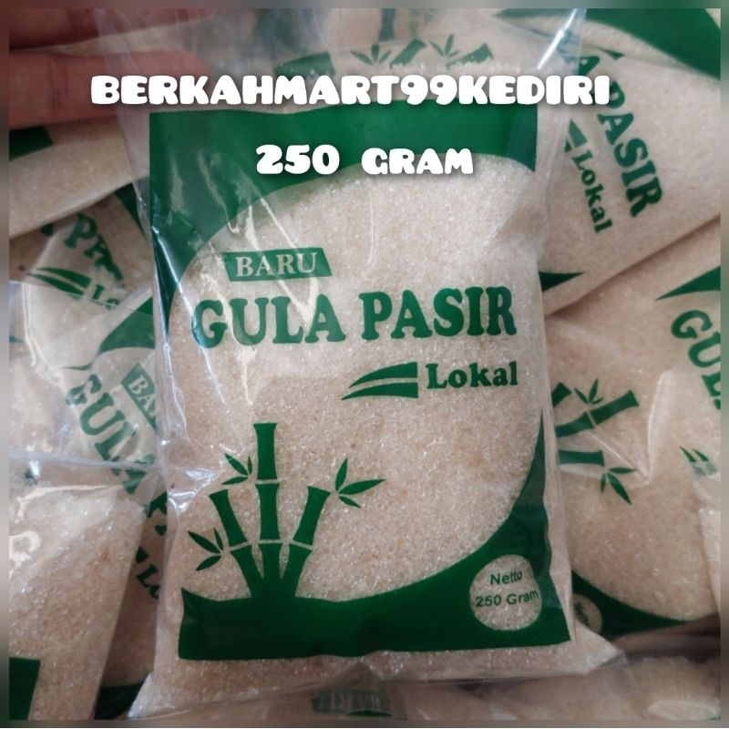

Gula pasir lokal krmasan 250 gram