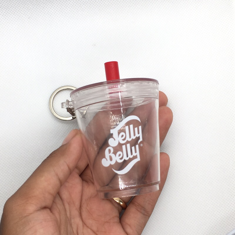 Jelly Bean Boba Container Bag Charm