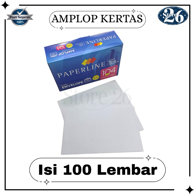 

Amplop Kertas Putih Paperline 104