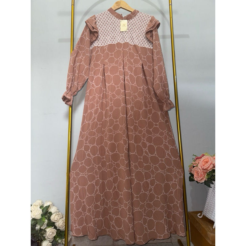 DRESS GAMIS CANTIK ARAZE MILO / DRESS WANITA
