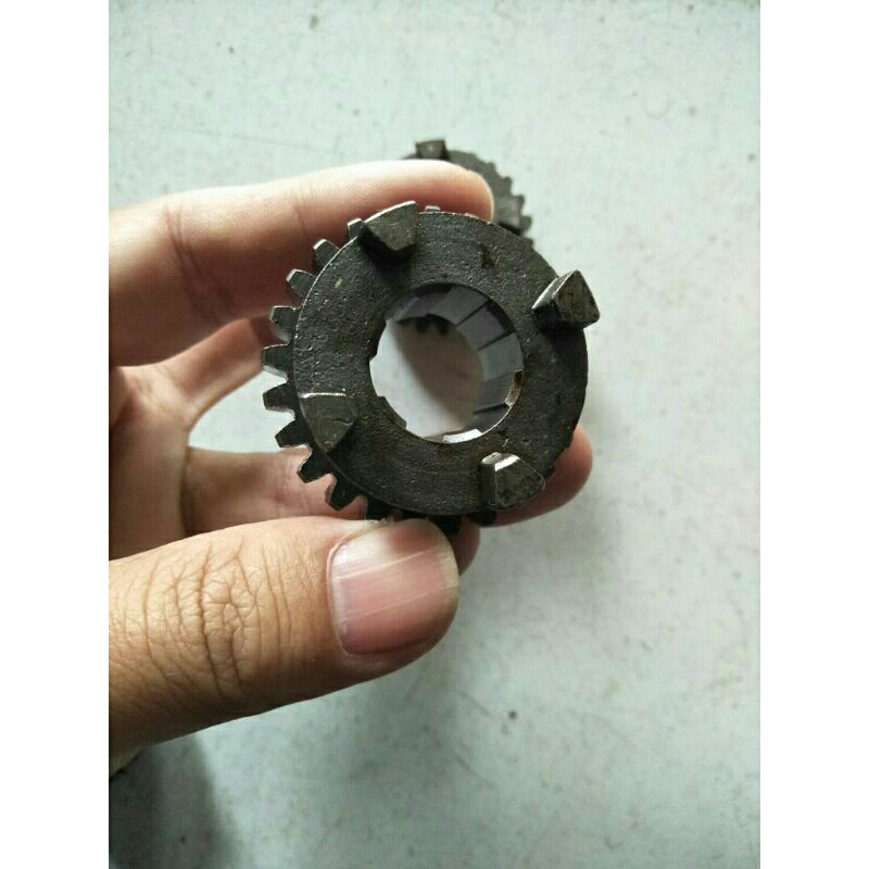 gear gigi rasio mesin honda cg125 25t