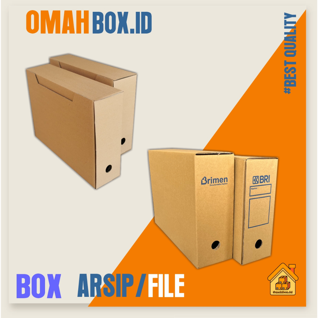 

Kardus box arsip/file 38x10x28 cm / box file / box dokument / Kardus file / kardus arsip BRI BRIMEN / BOX ARSIP BRIMEN / BOX FILE BRIMEN
