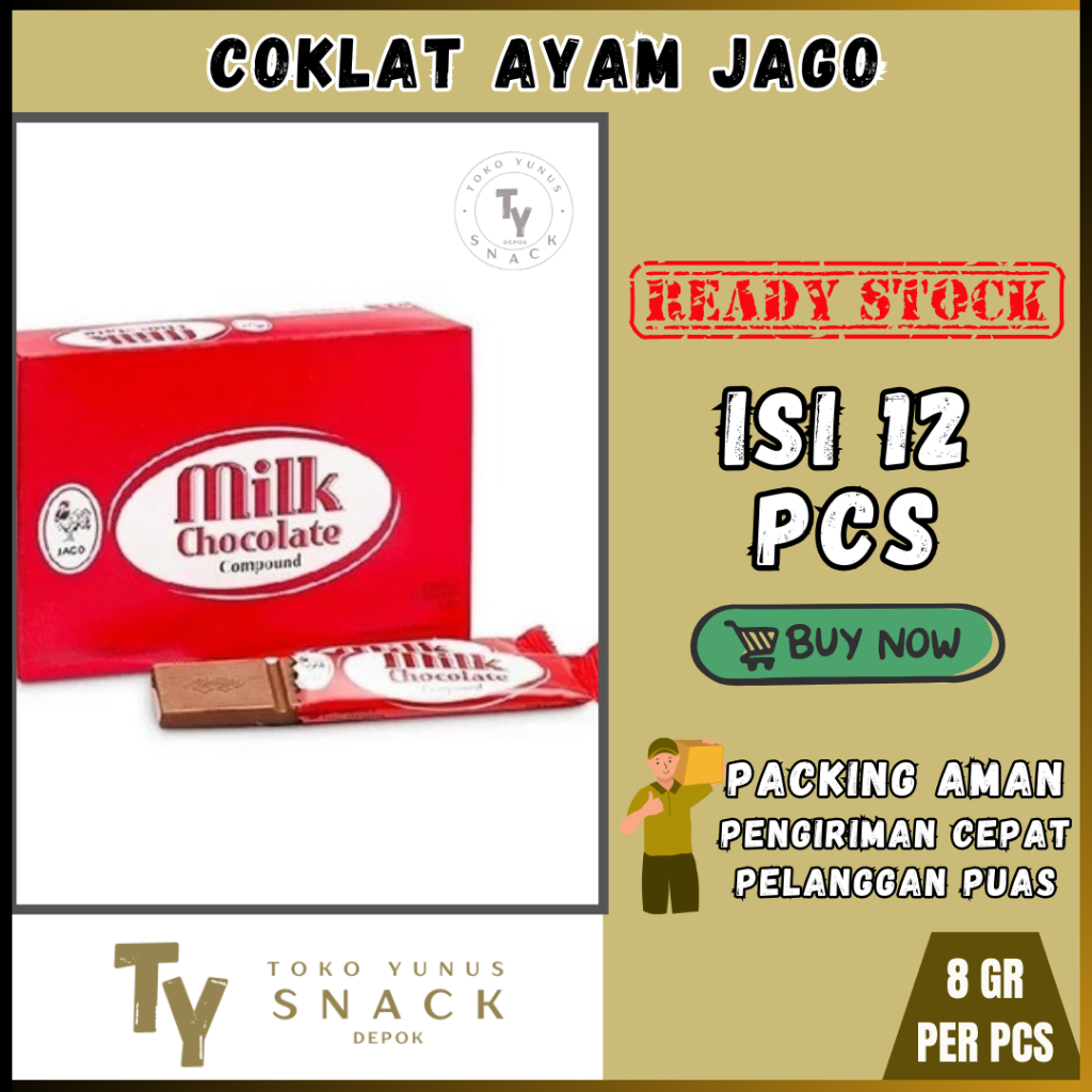 

COKLAT JAGO JADUL MILK CHOCOLATE COMPOUND
