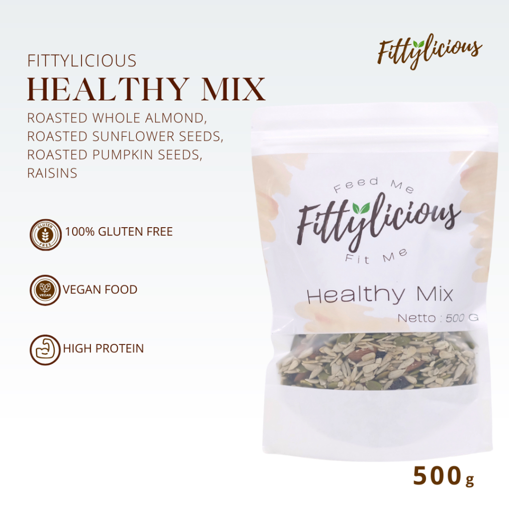 

Fittylicious Healthy Mix 500g / Trail Mix 500g