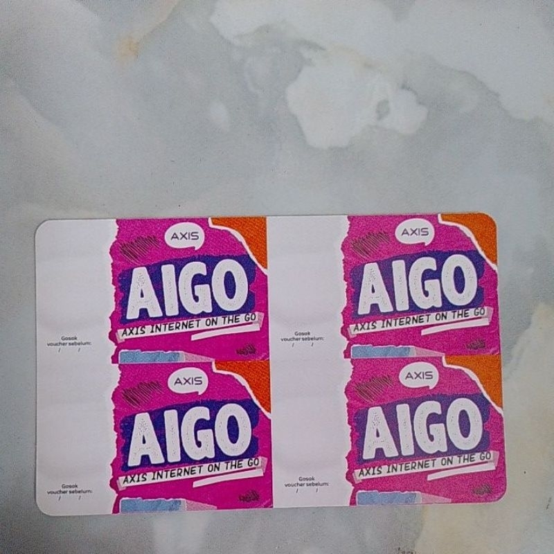 vocher axis 3gb/3hari