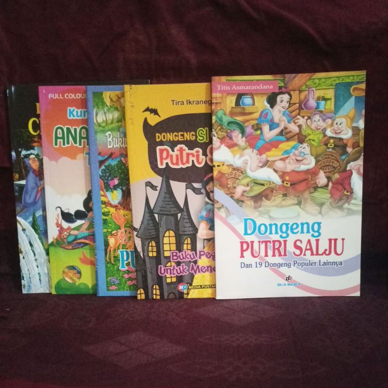 dongeng/cerita Cinderella,putri salju untuk anak-anak