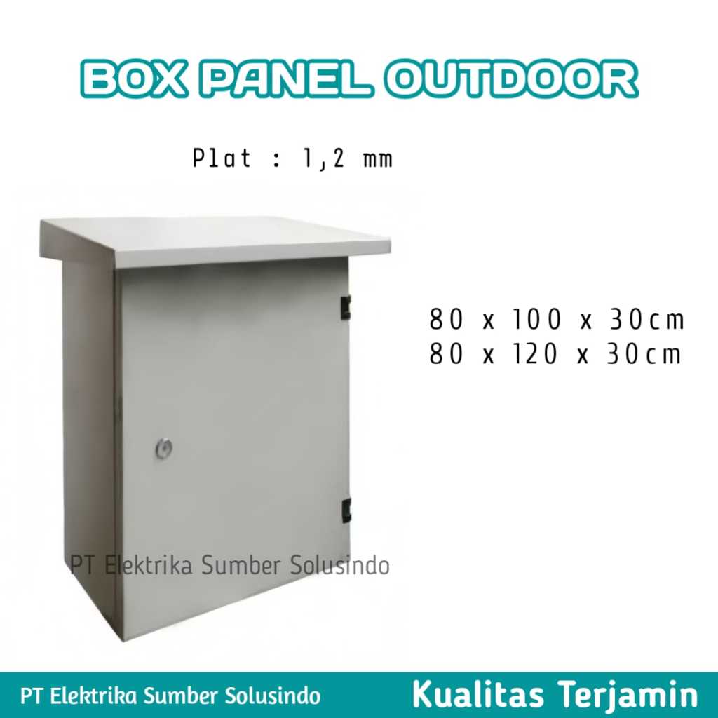 Box panel OUTDOOR plat 1,2 mm / 80x100x30cm / 80x120x30cm