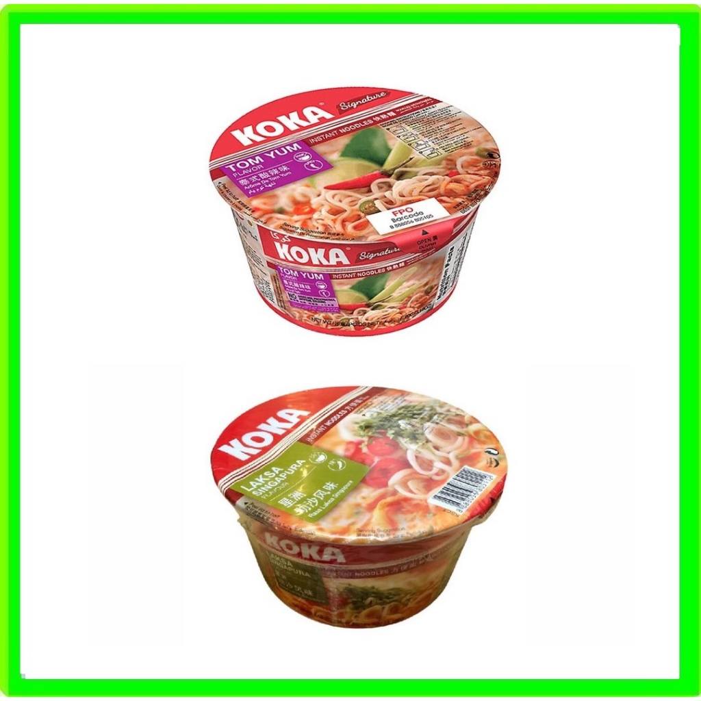 

CUP KOKA INSTANT NOODLE KOKA MIE INSTAN CUP 90GR