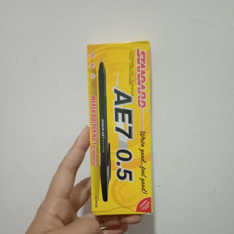 

promo pulpen ae7 standar isi 12pcs