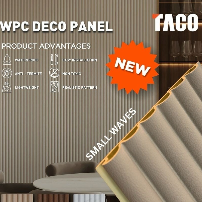 Wallpanel Taco | Wpc Deco Panel | WPC Wallpanel | Kisi-kisi | Taco Wallpanell WP 6xx1 PA