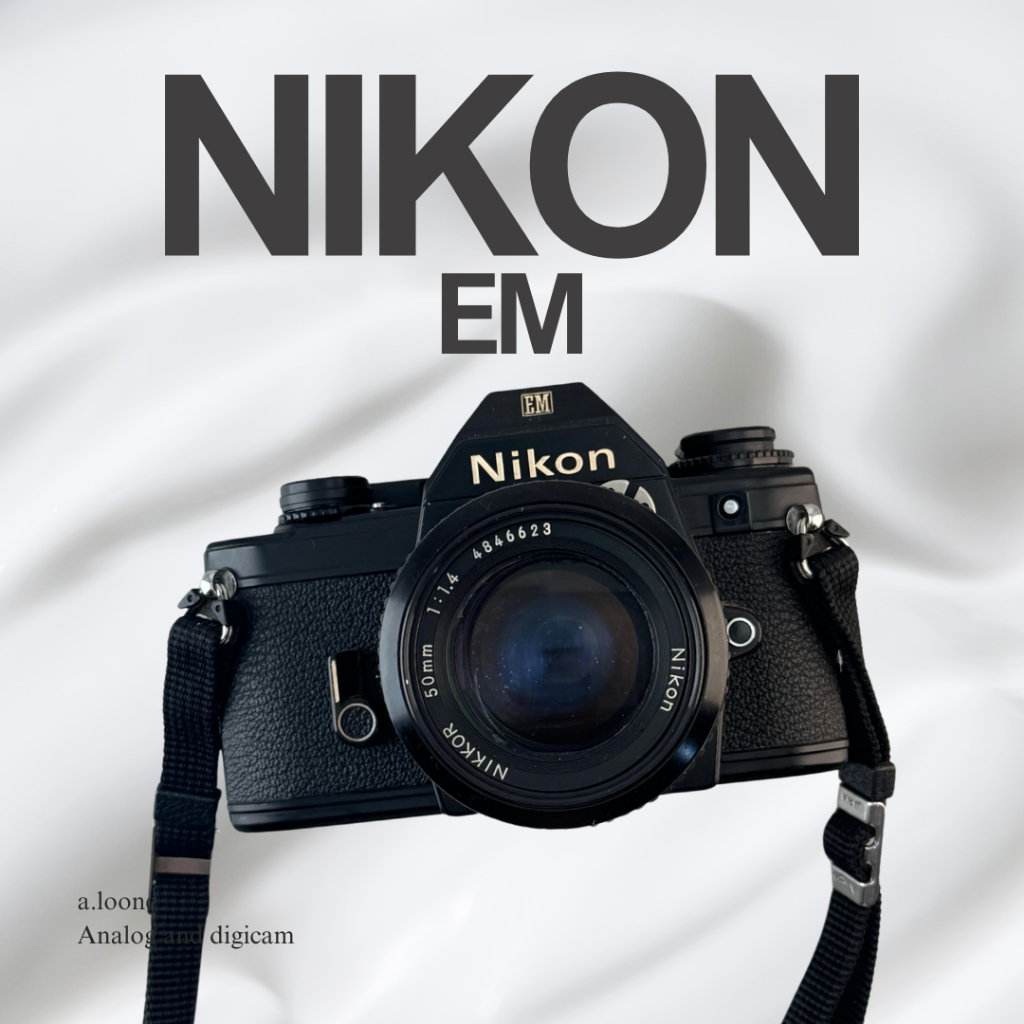 NIKON EM tanpa lensa  KAMERA ANALOG FILM 35MM