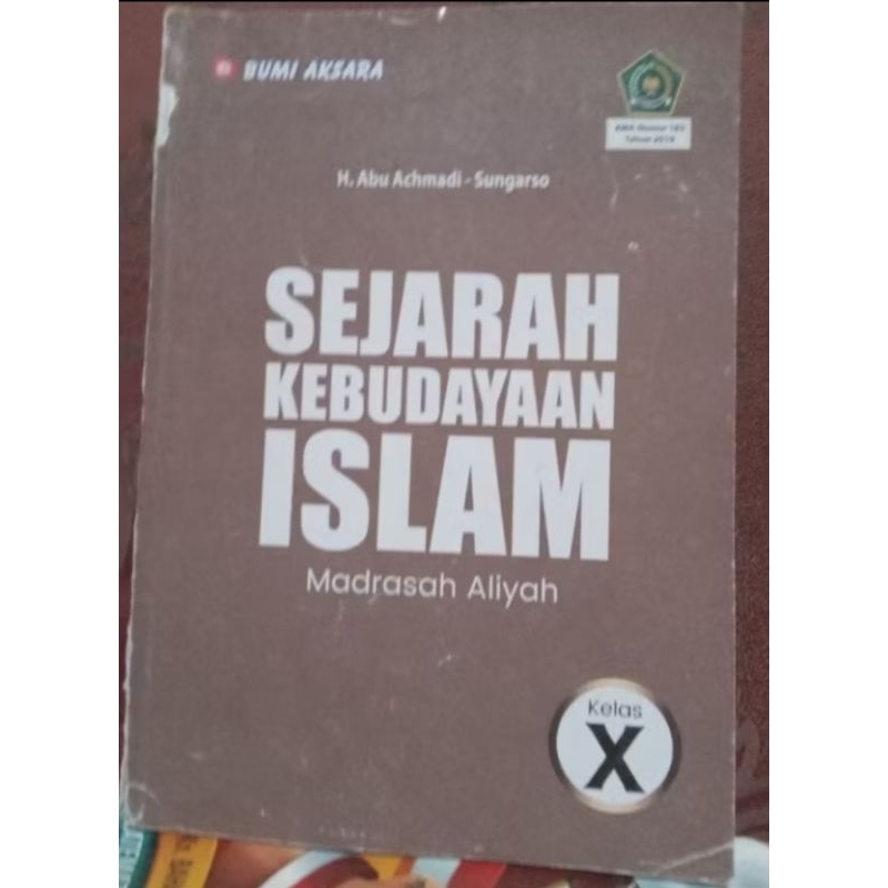 Sejarah Kebudayaan Islam MA Kelas 10