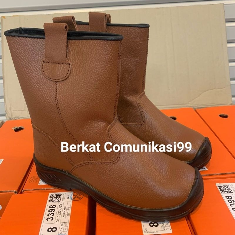 Sepatu Safety DR.OSHA Nevada Boot Brown - Safety Shoes Dr Osha 3398 Original