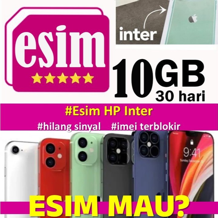 esim imei terblokir | 30 hari | Garansi