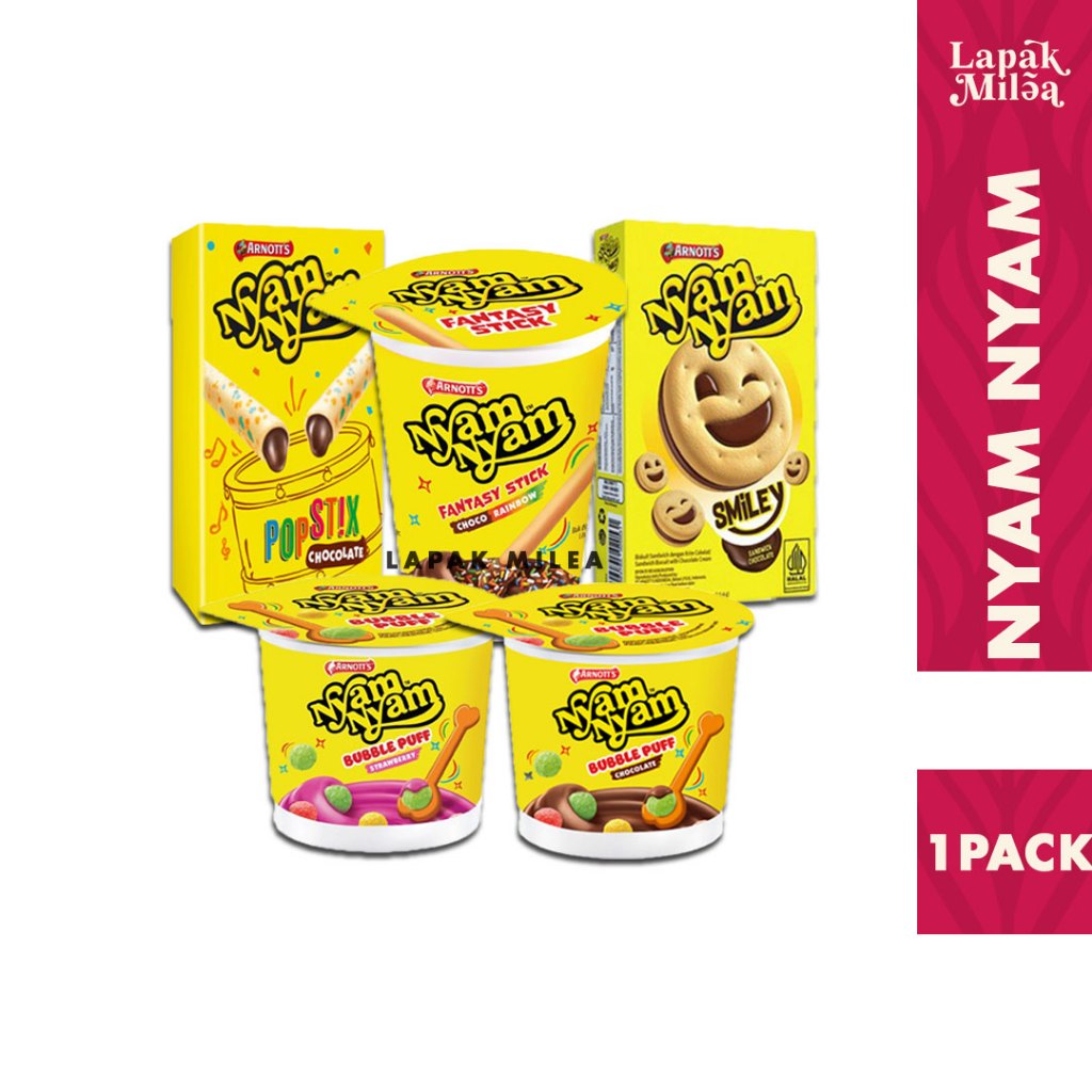 

Nyam Nyam Fun Play Buble Puff Nyam Nyam Smile Stik
