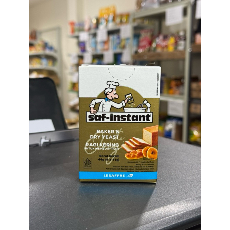 

SAF Instant Dry Yeast / ragi kering (4x11gr) 44gr