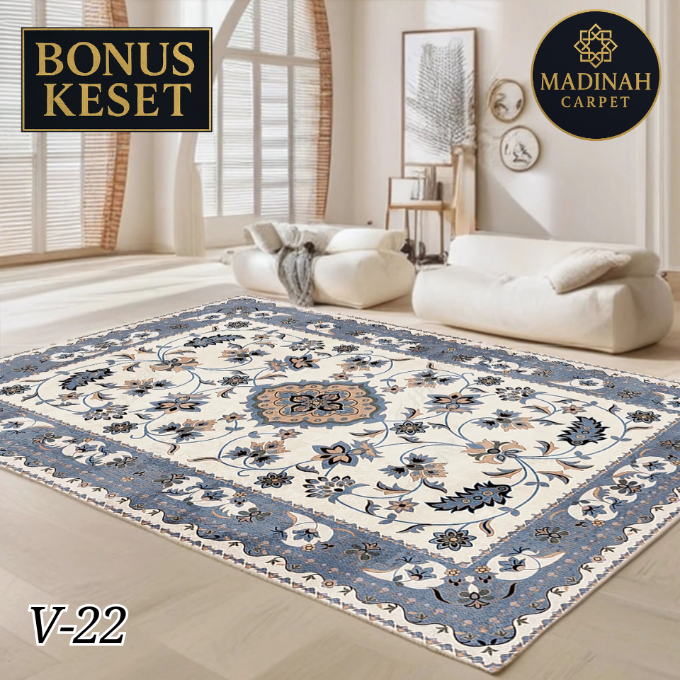 Karpet Lantai Aesthetic Motif Turki Murah 160x210 200x270 100x150 Besar Lembut Kecil Madinah Carpet