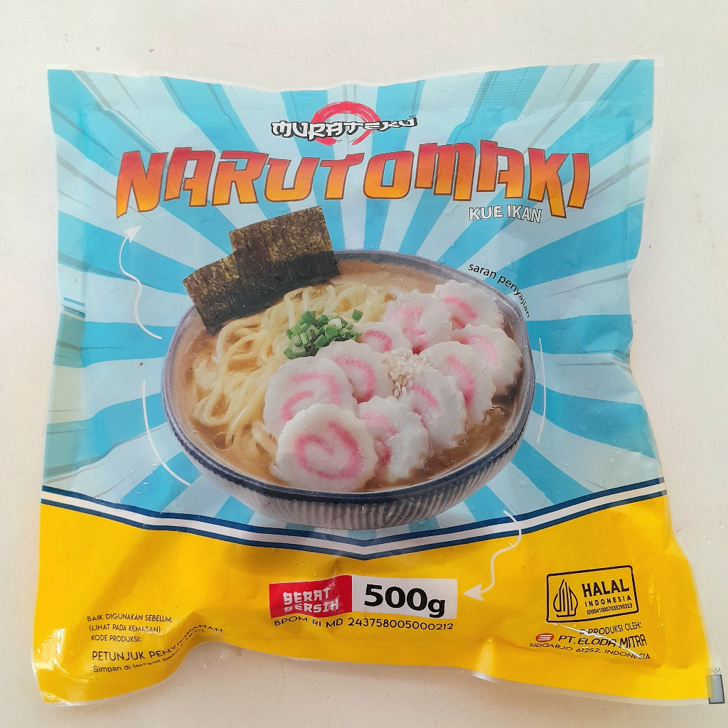 

MURATEKU kue ikan narutomaki 500gr