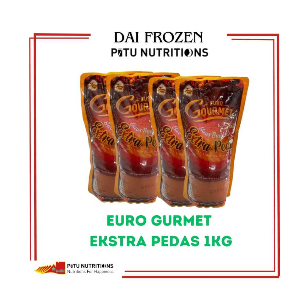 

Euro Saos Gourmet Ekstra Pedas 1 kg