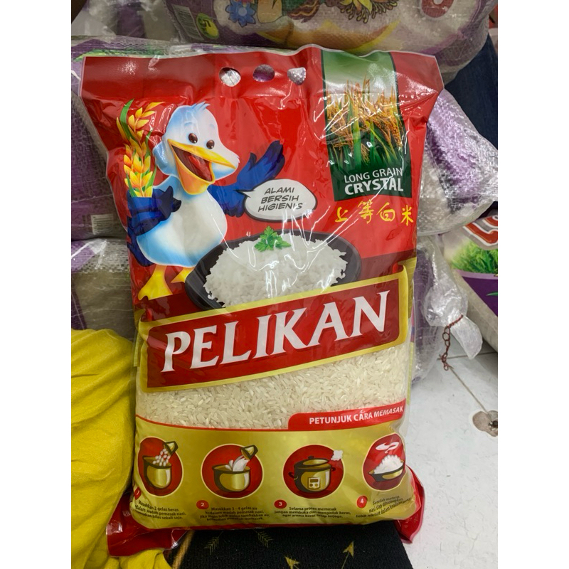 

Beras Pelikan Kemasan 5 Kg