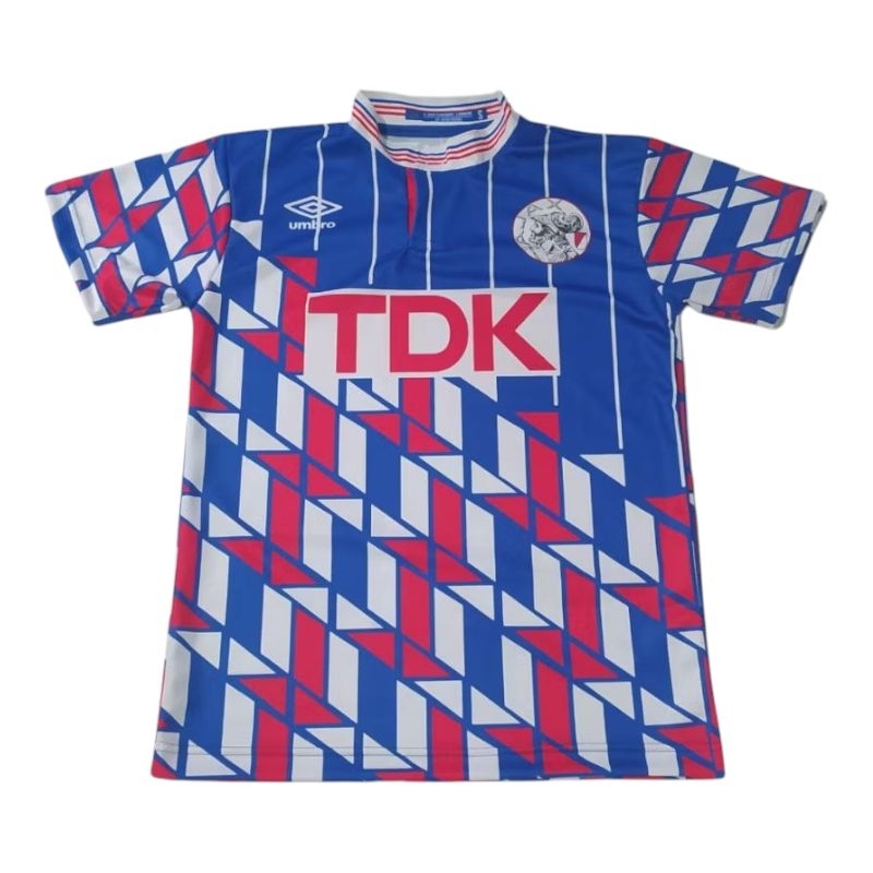 Jersey Bola Ajax Retro Full Printing 1990 Tandang