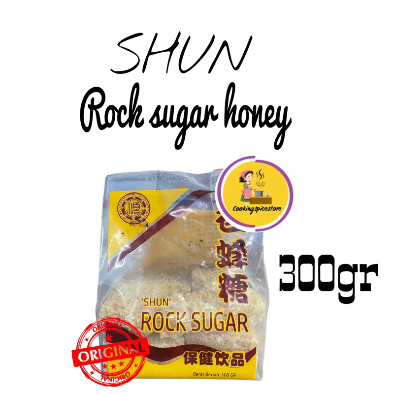 

SHUN HERBAL ROCK SUGAR / GULA BATU 300gr
