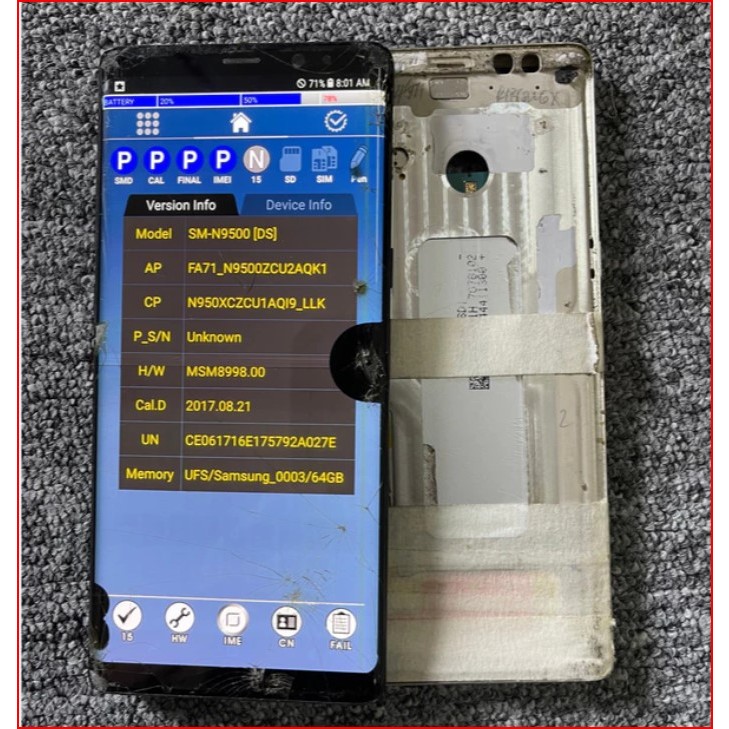 Kaca retak untuk Samsung LCD S8/S9/S10 Plus/S20 Plus/S21 Plus/S22 Ultra/Note 10/Note 20 Ultra untuk 