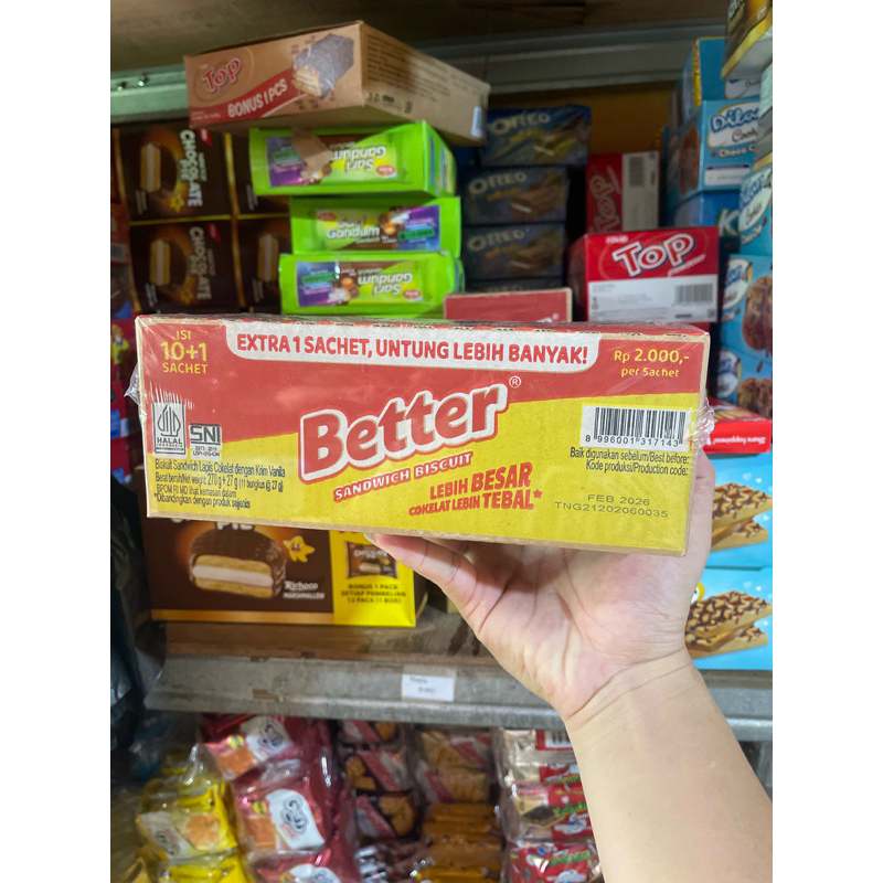 

Better isi 10 +1 Kemasan baru