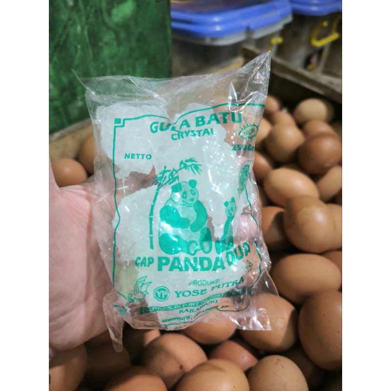

Gula Batu Cap Panda Dua 250 Gram