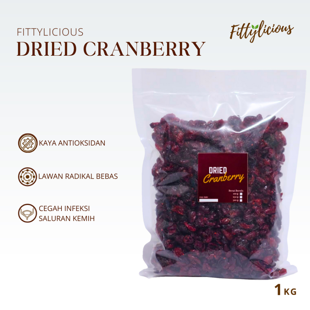 

Cranberry Kering 1kg