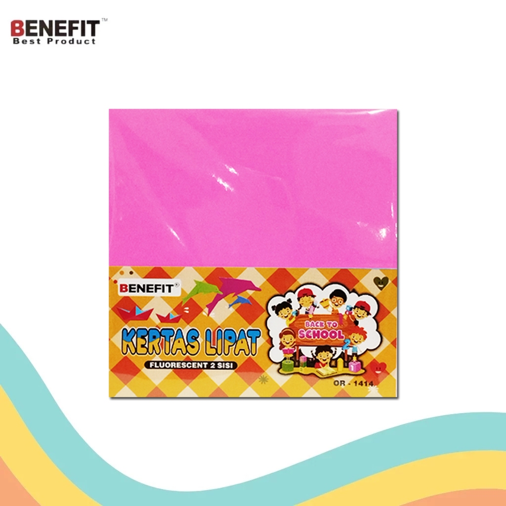 

KERTAS LIPAT BENEFIT OR-1414 14 x 14 (1 PACK)