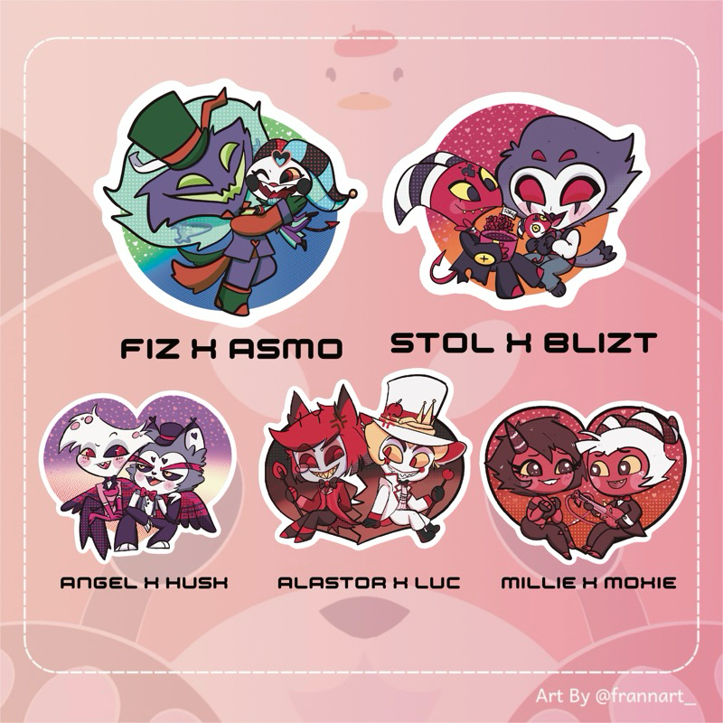 

imredpanda frannart stiker laminasi matt