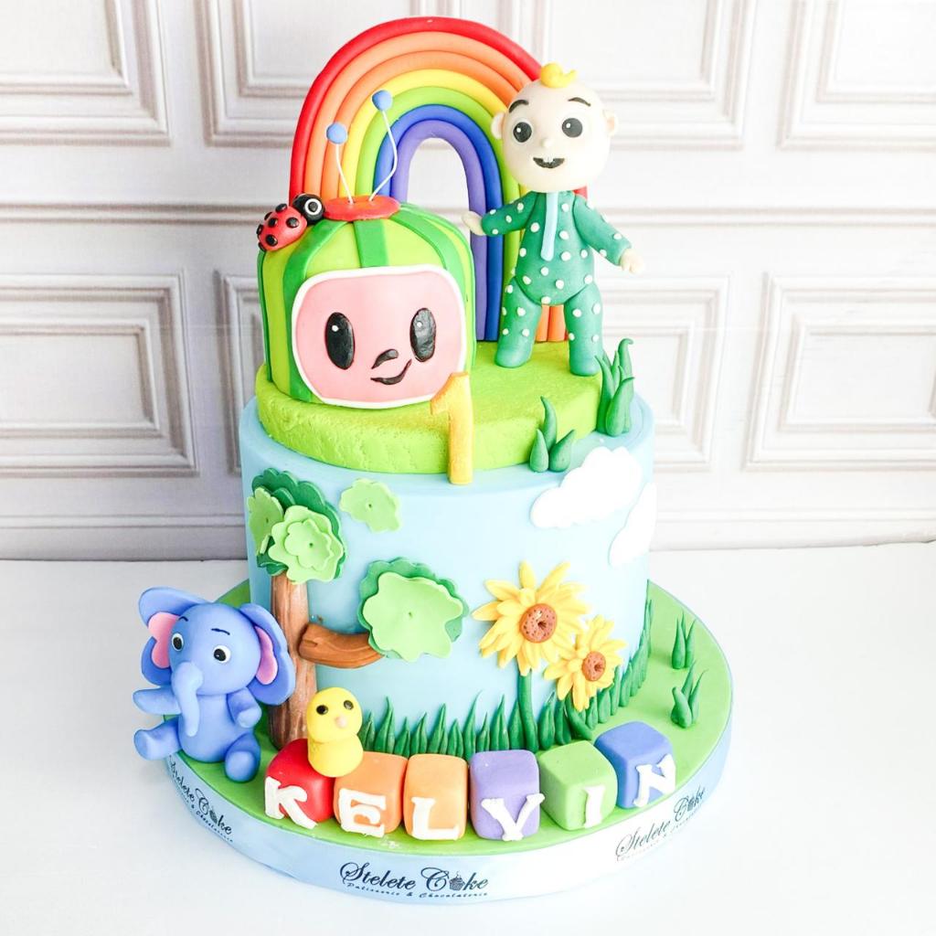 

Kue Ulang Tahun/Birthday Cake/Kue Ultah Tema Cocomelon/Cocomelon Cake/Kue Birthday Jakarta