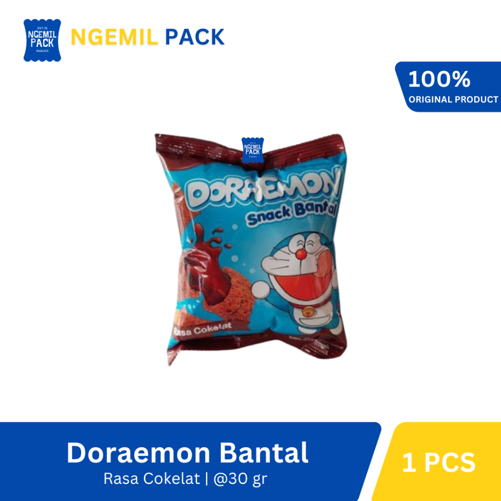 

Chiki Doraemon Bantal Berhadiah Isi 1pcs @30Gr