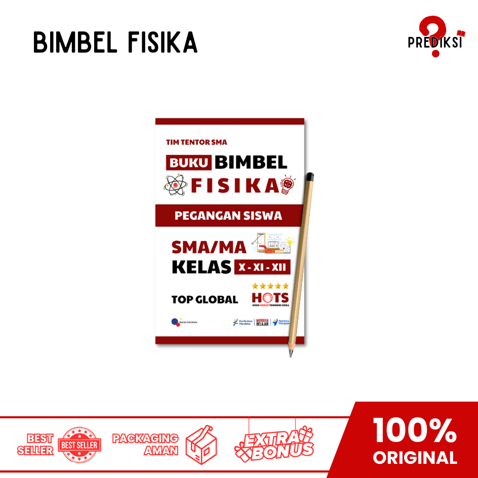 BUKU BIMBEL SMA / BUKU SMA KUASAI FISIKA SMA/MA / BUKU PEGANGAN SMA