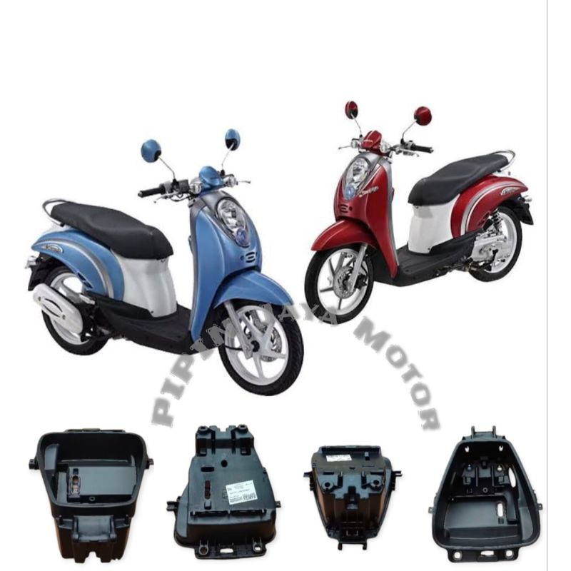 Box Bagasi Penyimpanan Motor Honda Scoopy Karbu OLD