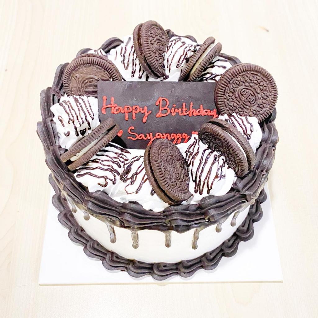 

Kue Ulang Tahun/Birthday Cake/Kue Ultah Oreo/Oreo Cake