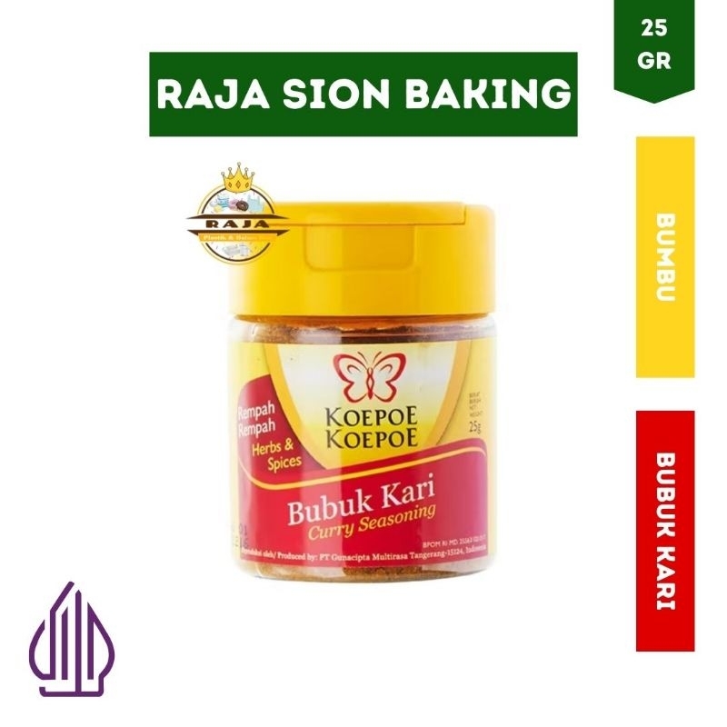 

Bumbu Kare Bubuk KOEPOE KOEPOE 23gr / Curry Seasoning